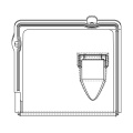 Flap - 1251054019 Cover Scroll Front [Electrolux Aeg]